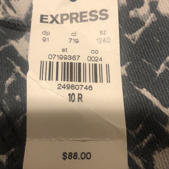 NWT Express skinny high rise jean - Picture 5 of 5